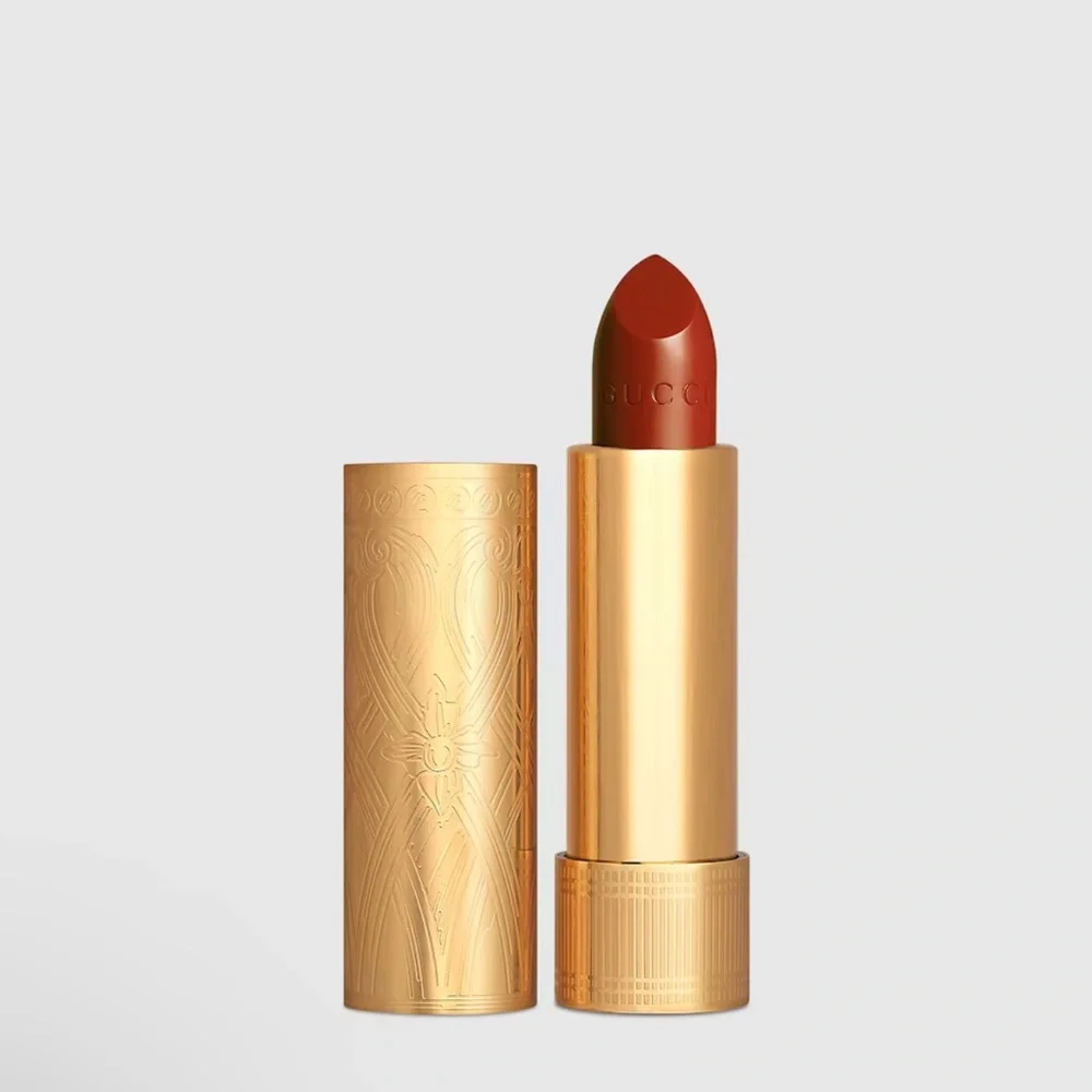 Gucci 505 Janet Rust Matte finish lipstick long-wearing Moisturizing formula NIB - Picture 9 of 12